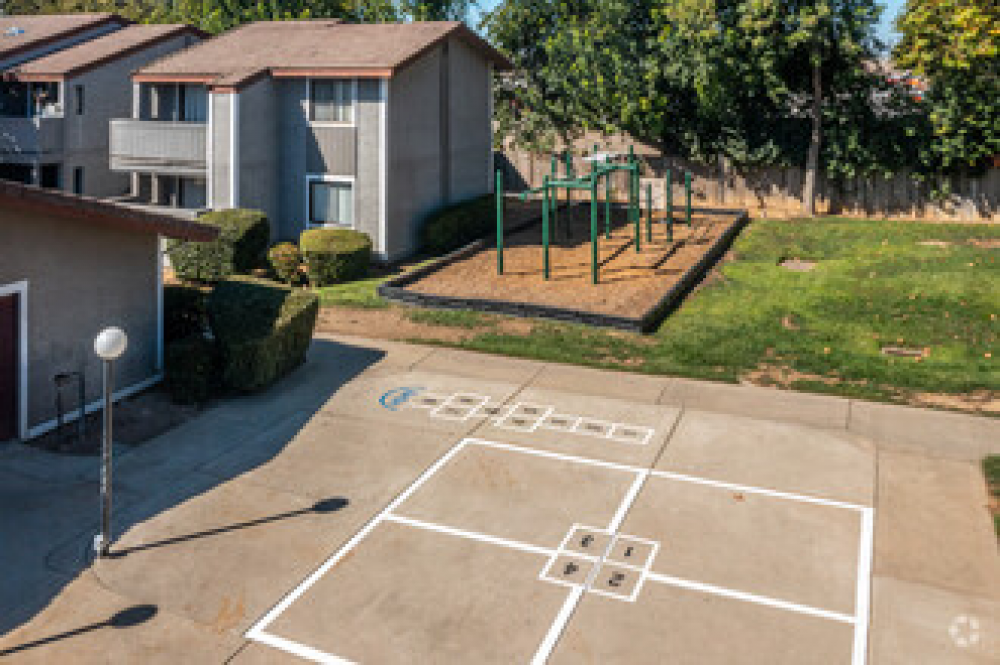 This Exterior 2 photo can be viewed in person at the Sunflorin Village Apartments, so make a reservation and stop in today.